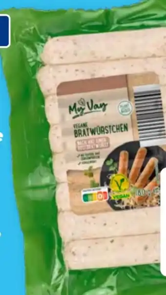 Aldi Süd My Vay Vegane Bratwürstchen Angebot