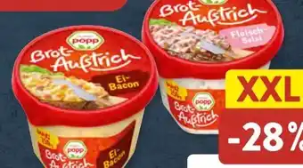 Aldi Süd Popp XXL-Brotaufstrich Angebot
