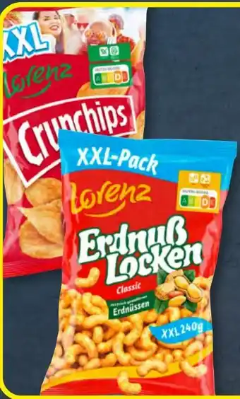 Aldi Süd Lorenz Erdnußlocken Classic XXL Angebot