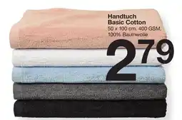 Zeeman Handtuch Basic Cotton Angebot