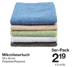 Zeeman Mikrofasertuch 5er-Pack Angebot