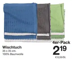 Zeeman Wischtuch 4er-Pack Angebot