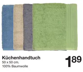 Zeeman Küchenhandtuch Angebot