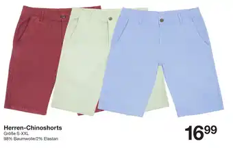 Zeeman Herren-Chinoshorts Angebot