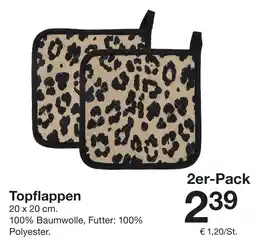 Zeeman Topflappen 2er-Pack Angebot