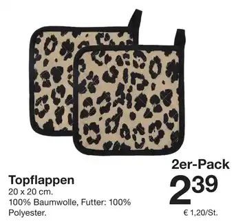 Zeeman Topflappen 2er-Pack Angebot