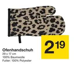 Zeeman Ofenhandschuh Angebot