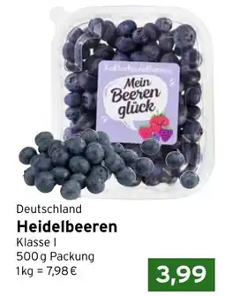 CAP Markt Heidelbeeren Angebot