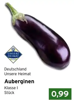CAP Markt Deutschland Unsere Heimat Auberginen Angebot