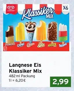 CAP Markt Langnese Eis Klassiker Mix Angebot