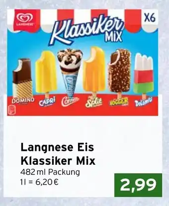 CAP Markt Langnese Eis Klassiker Mix Angebot