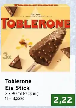 CAP Markt Toblerone Eis Stick Angebot