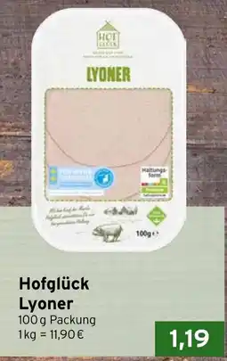 CAP Markt Hofglück Lyoner Angebot