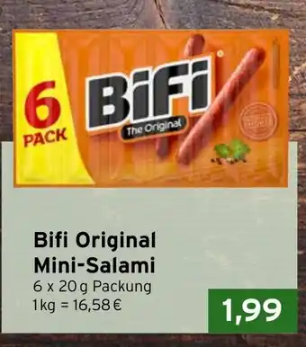 CAP Markt Bifi Original Mini-Salami Angebot