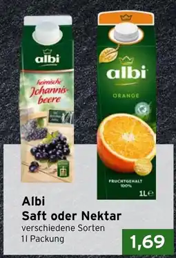 CAP Markt Albi Saft oder Nektar Angebot