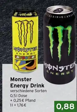 CAP Markt Monster Energy Drink Angebot