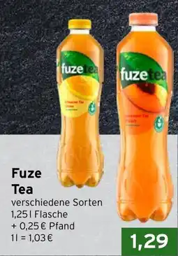 CAP Markt Fuze Tea Angebot