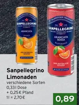 CAP Markt Sanpellegrino Limonaden Angebot
