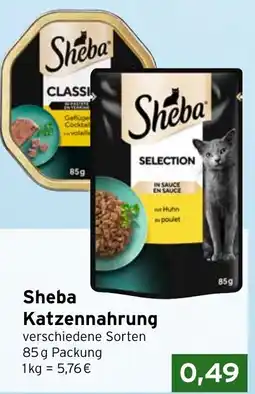 CAP Markt Sheba Katzennahrung Angebot