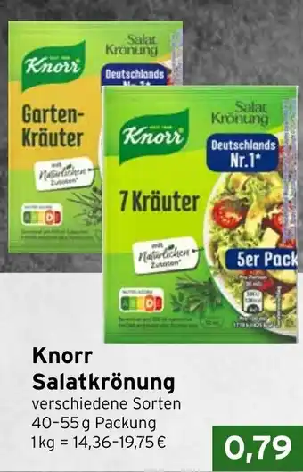 CAP Markt Knorr Salatkrönung Angebot