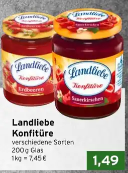CAP Markt Landliebe Konfitüre Angebot
