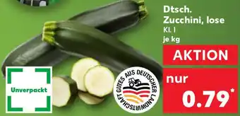 Kaufland Dtsch. Zucchini, lose Angebot