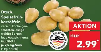 Kaufland Dtsch. Speisefrühkartoffeln Angebot