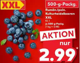 Kaufland Rumän./poln. Kulturheidelbeeren Angebot