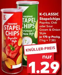Kaufland K-CLASSIC Stapelchips Angebot