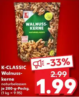 Kaufland K-CLASSIC Walnusskerne Angebot