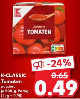 Kaufland K-CLASSIC Tomaten Angebot