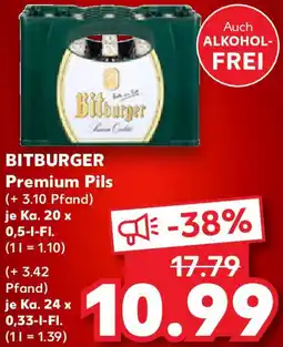 Kaufland BITBURGER Premium Pils Angebot