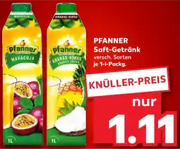 Kaufland PFANNER Saft-Getränk Angebot