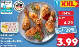 Kaufland K-PURLAND Hähnchen Unterschenkel XXL Angebot
