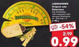 Kaufland LEERDAMMER Original oder Delacrème Angebot