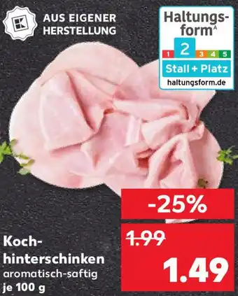Kaufland Kochhinterschinken Angebot