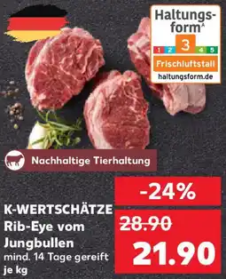 Kaufland K-WERTSCHÄTZE Rib-Eye vom Jungbullen Angebot