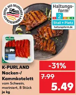 Kaufland K-PURLAND Nacken-/ Kammkotelett Angebot