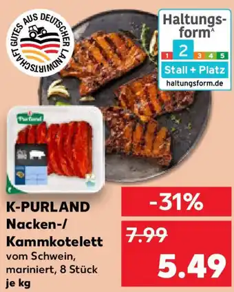 Kaufland K-PURLAND Nacken-/ Kammkotelett Angebot
