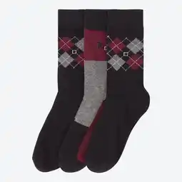NKD Herren-Socken mit verschiedenen Designs, 3er-Pack Angebot
