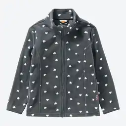 NKD Kinder-Mädchen-Fleecejacke mit Herz-Muster Angebot