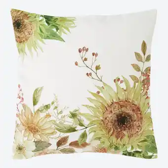 NKD Dekokissenhülle mit Sonnenblumen-Muster, ca. 40x40cm Angebot