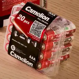 NKD Camelion Batterien Größe AAA, 20er-Pack Angebot