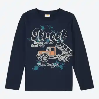 NKD Kinder-Jungen-Langarmshirt mit Truck-Druck Angebot