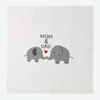 NKD Baby-Newborn-Mullwindeln-Set aus Baumwolle, 3-teilig Angebot