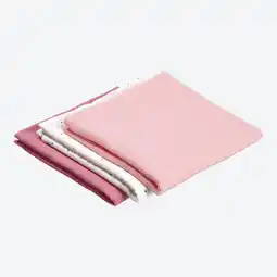 NKD Baby-Newborn-Mädchen-Mullwindel-Set aus Baumwolle, 3-teilig Angebot