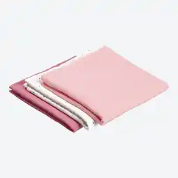 NKD Baby-Newborn-Mädchen-Mullwindel-Set aus Baumwolle, 3-teilig Angebot