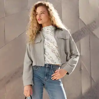 NKD Damen-Jacke mit Cordkragen Angebot
