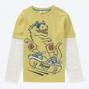 NKD Kinder-Jungen-Langarmshirt mit Dino-Motiv Angebot