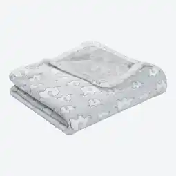 NKD Baby-Newborn-Fleece-Decke mit Elefantenprägung Angebot